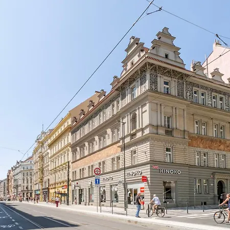 شقة Blueground Holesovice View Nr Vltava Prg-53 براغ