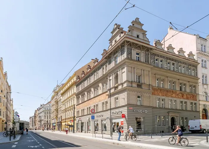 Apartament Blueground Holesovice View Nr Vltava Prg-53 Praga
